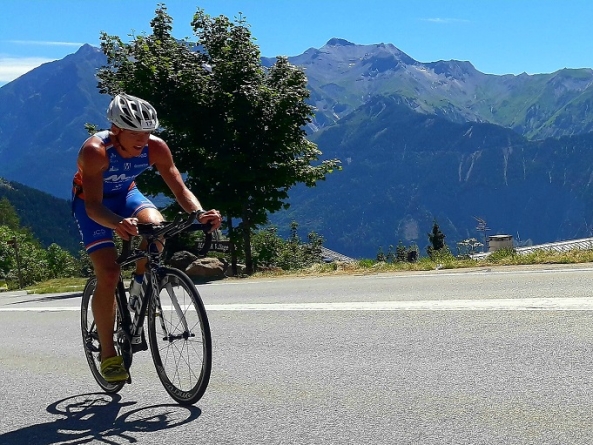 Mathis Margirier deuxième du Triathlon Courte Distance de l’Alpe d’Huez